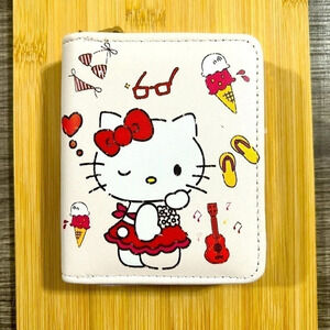 Hello Kitty Small Zip Around Wallet Music NWOT